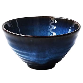碗58 Zxw 5.5Inch Ceramic Salad Bowl Vintage Kiln Change Ceramic